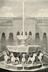 Erhebung des Löwenbrunnens, 19. Jahrhundert, 1907