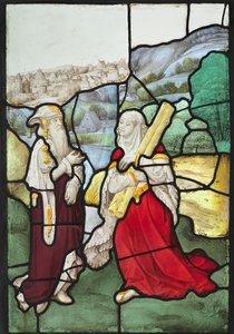 Elia und die Witwe von Zarpat, um 1525 von Unbekannt
