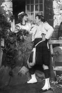 Ellaline Terriss und Seymour Hicks in The Gay Gordons, um 1907 von Unbekannt