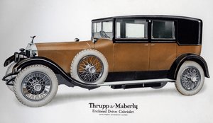 Geschlossener Rolls-Royce Cabriolet mit Verlängerung