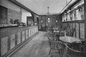 Englische Bar im Keller, Hotel Royal Bermudiana, Hamilton, Bermuda, 1924 von Unbekannt