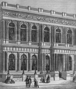 Eingang zum Carlton Club, Westminster, London von Unbekannt