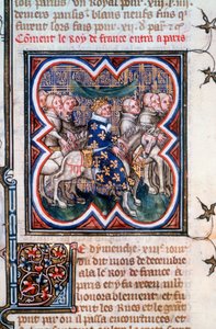 Einzug von Johann II. in Paris, Juli 1360, 1375-1379 von Unbekannt
