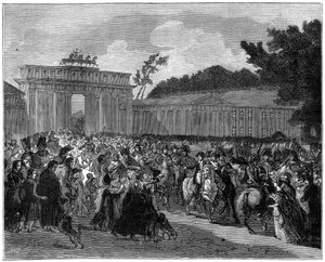 Einzug der französischen Armee in Berlin, 27. Oktober 1806, 1882-1884
