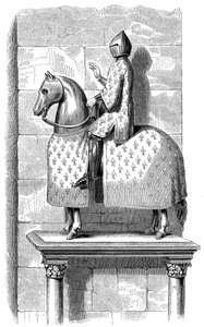 Reiterstatue von König Philipp dem Schönen von Unbekannt