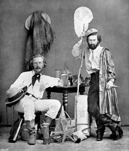 Ernst Haeckel, deutscher Zoologe und Evolutionist, auf den Kanaren, 1867