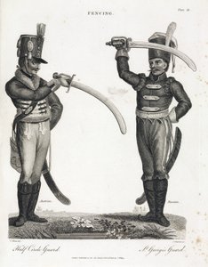 Fechten: Halbkreiswache und Wache des Heiligen Georg