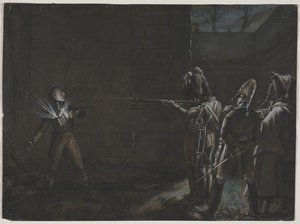 Hinrichtung des Herzogs von Enghien, 21. März 1804, ca. 1870