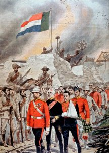 Fall der britischen Garnison in Jamestown, Südafrika, Burenkrieg, 1901