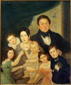 Familienbildnis Johann von Liebieg