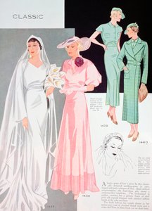 Modeillustration, 1935
