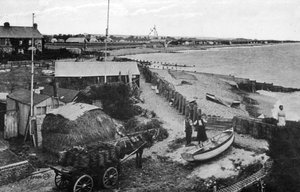 Felpham Beach, nahe Bognor Regis, West Sussex, frühes 20. Jahrhundert von Unbekannt