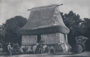 Fidschianisches Haus, 1924 von Unbekannt