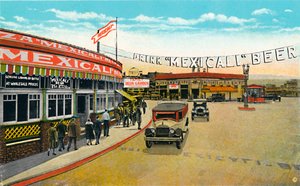 First und Main Streets, um 1939 von Unbekannt