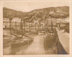 Fischerboote - Polperro, 1927