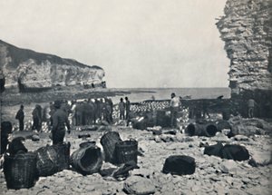 Flamborough - Die Fischer bei der Arbeit, 1895
