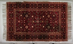 Bodenbelag mit Medaillonmuster, 1650-1700 von Unbekannt
