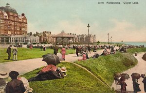 Folkestone. Upper Lees, spätes 19. - frühes 20. Jahrhundert von Unbekannt