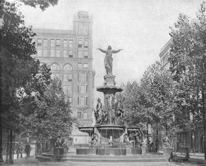 Fountain Square, Cincinnati, Ohio, USA von Unbekannt
