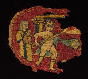 Vier Segmenta von einer Tunika, 650-750 von Unbekannt