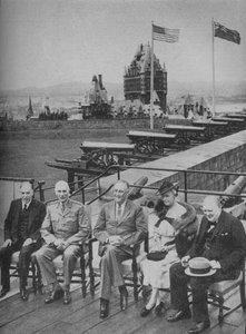 Vierte Churchill-Roosevelt-Konferenz, 1943-44