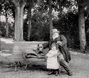 Francisque Sarcey, französischer Journalist und Theaterkritiker, 1895 von Unbekannt