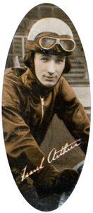 Frank Arthur 1908-1972, australischer Speedway-Kapitän, 1935