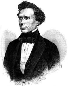 Franklin Pierce, 14. Präsident der Vereinigten Staaten, um 1880