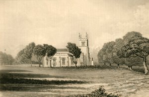 Frant Kirche, 1835 von Unbekannt
