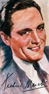 Fredric March, 1897-1975, zweifacher Oscar-prämierter amerikanischer Schauspieler, 20. Jahrhundert von Unbekannt