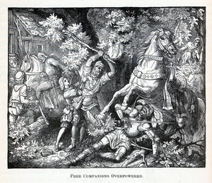 Freie Gefährten überwältigt, 1882 von Unbekannt