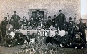 Weihnachten der französischen Fremdenlegion, Algerien, 1910 von Unbekannt