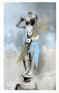 Französische Postkarte, ca. 1900