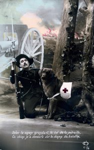 Französische Postkarte aus dem Ersten Weltkrieg