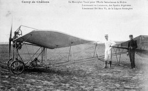 Französisches Eindeckerflugzeug, Biskra, Algerien, ca. 1911 von Unbekannt