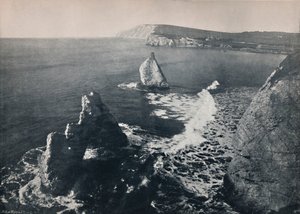 Freshwater Bay - Zeigt den gewölbten Felsen, 1895
