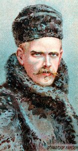 Fridtjof Nansen 1861-1930, norwegischer Arktisforscher, Wissenschaftler und Diplomat, 1915