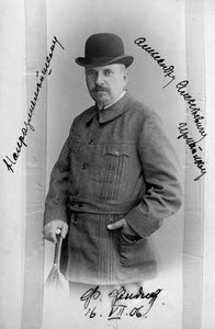 Friedrich Fyodor Fiedler, Übersetzer russischer Poesie, ca. 1906 von Unbekannt