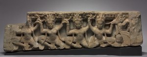 Fries mit Apsaras, späte 1100er Jahre