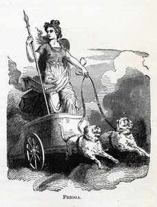Frigga, 1882 von Unbekannt