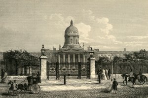 Vorderansicht des Bethlehem-Krankenhauses, ca. 1876