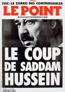 Titelseite von Le Point, Februar 1991