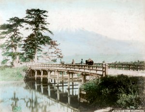 Fujiyama von Yoshiwara, Japan