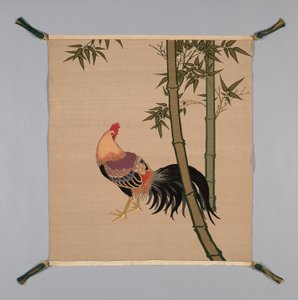 Fukusa-Geschenkverpackung, Japan, späte Edo-Periode 1789-1868, Meiji-Periode 1868-1912, 19. Jahrhundert
