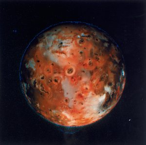 Gesamtansicht von Io, einem der Monde des Jupiter, 1979 von Unbekannt