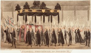 Trauerzug von Georg III., 1820