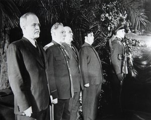 Beerdigung von Joseph Stalin, Moskau, UdSSR, März 1953