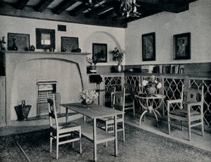 Gartenecke, um 1907 von Unbekannt