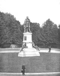 Garfield-Statue, Washington DC, USA, um 1900 von Unbekannt