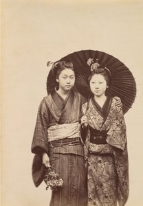 [Geisha Mädchen], ca. 1880 von Unbekannt